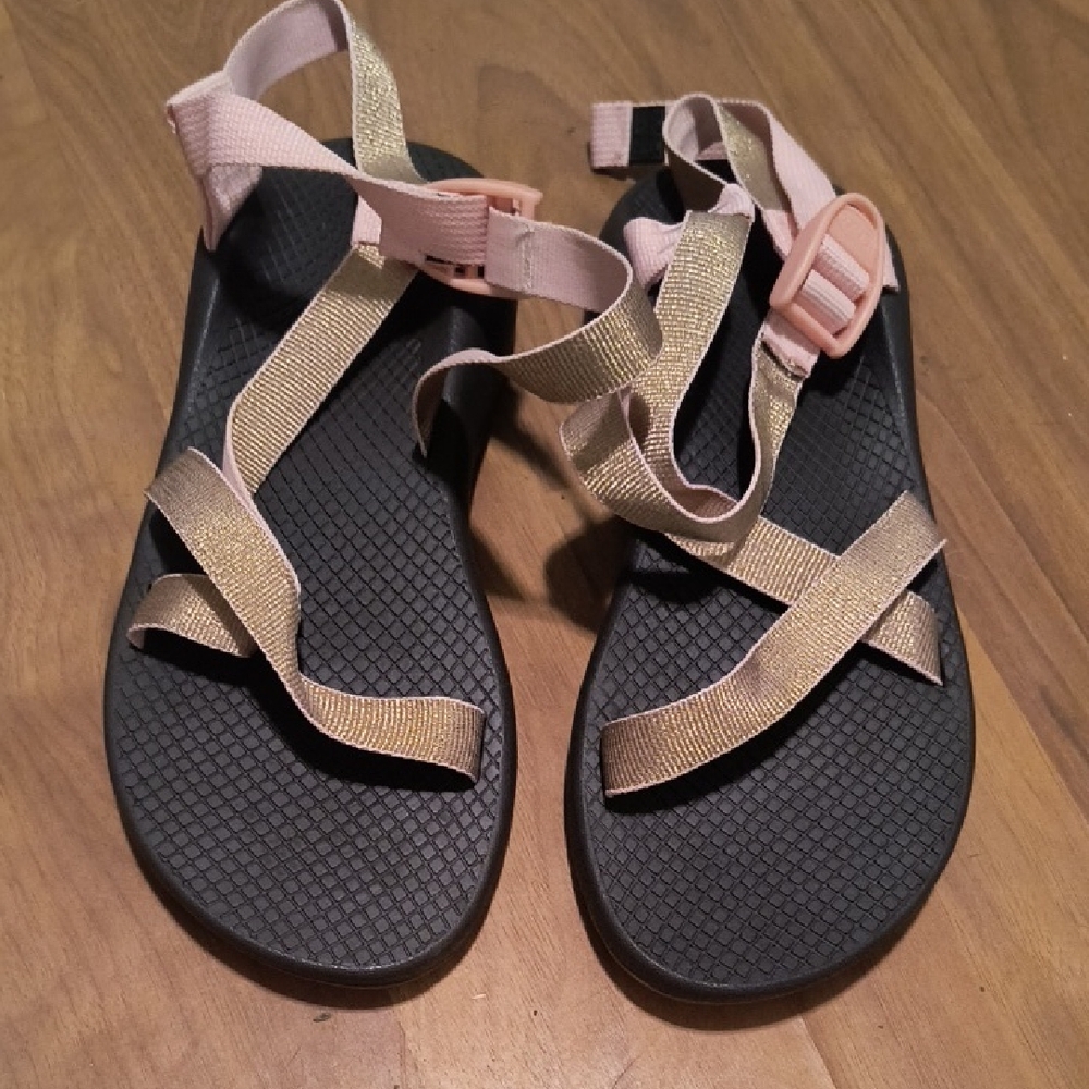 Chaco Women's Sandals - Black and Gold